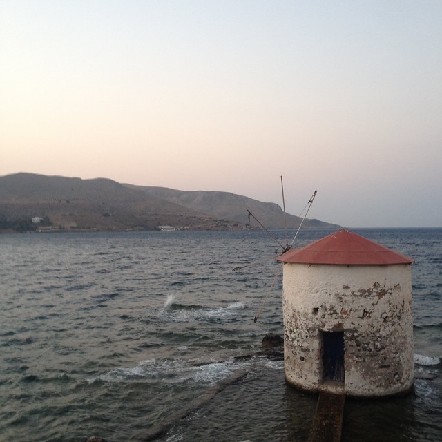 Windmill Leros Greece