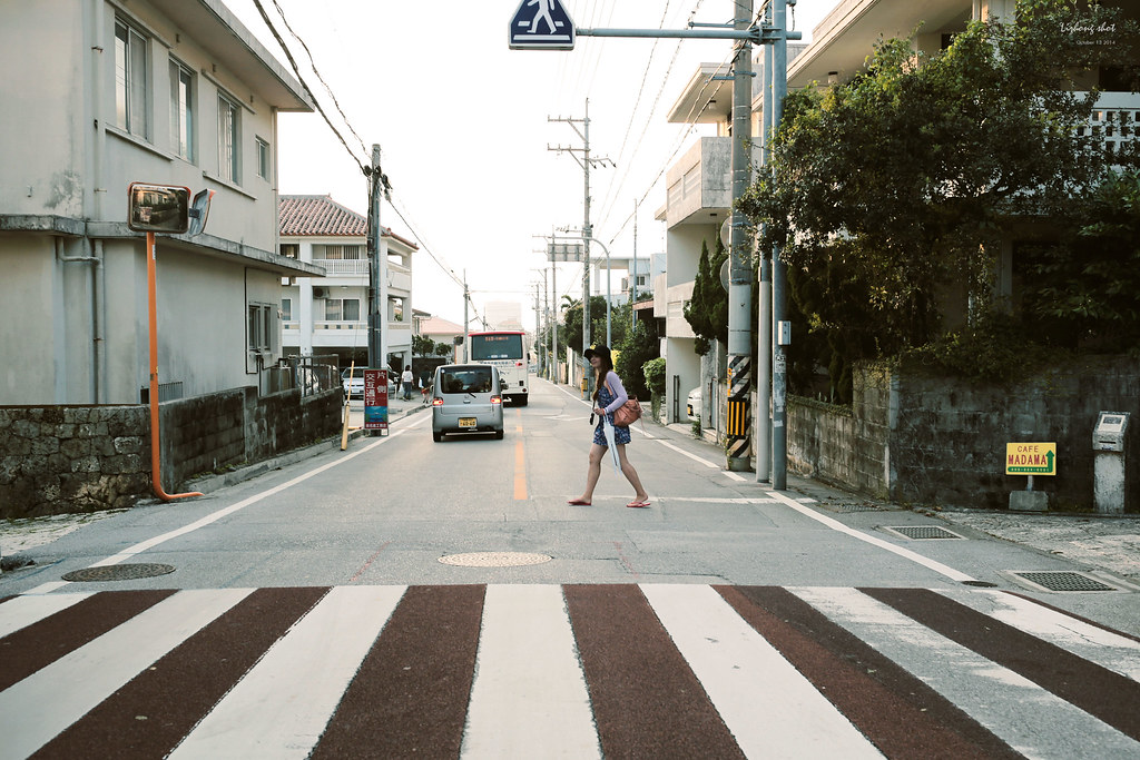 不小心散步到沖繩