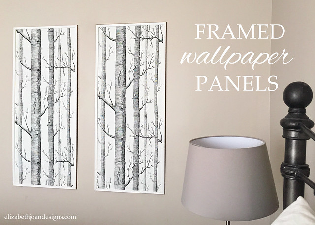 Framed Wallpaper Panels