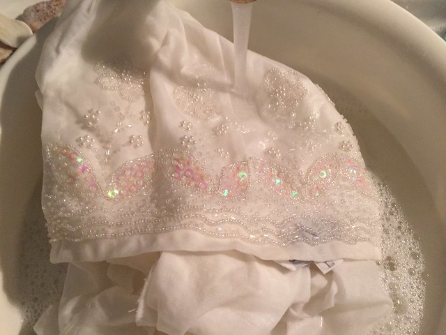 White Chinese linen blouse from HK