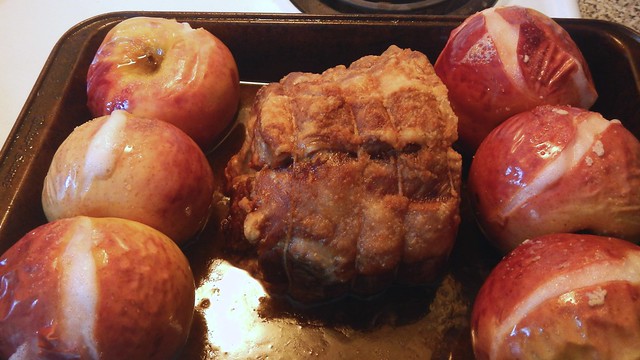 Roast Pork with Apple Cider Gravy 5