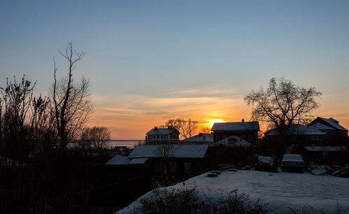 winter sunset sun snow village russia ru закат россия зима снег вечер озеро деревня ростов русь ярославскаяобласть