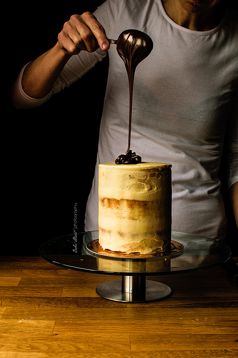 Tarta de otoño, chocolat et caramelo5