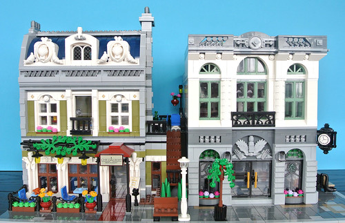 Ofte talt værst lav lektier LEGO 10251 Brick Bank review | Brickset