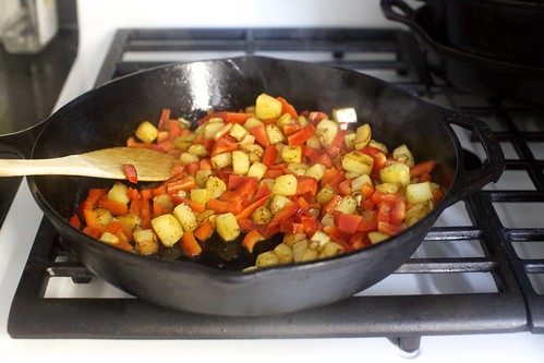 peppers with potatoes