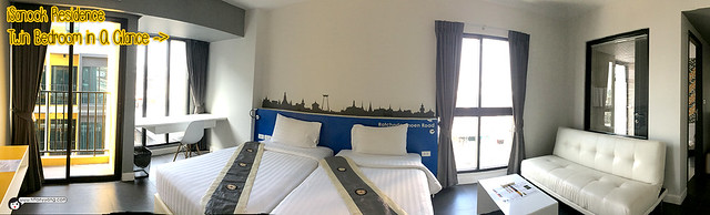 iSanook Residence Bedroom Panorama