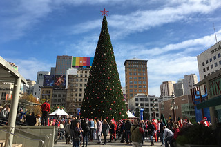 Christmas Holiday 2015 - Union Square Holiday Tree Santacon