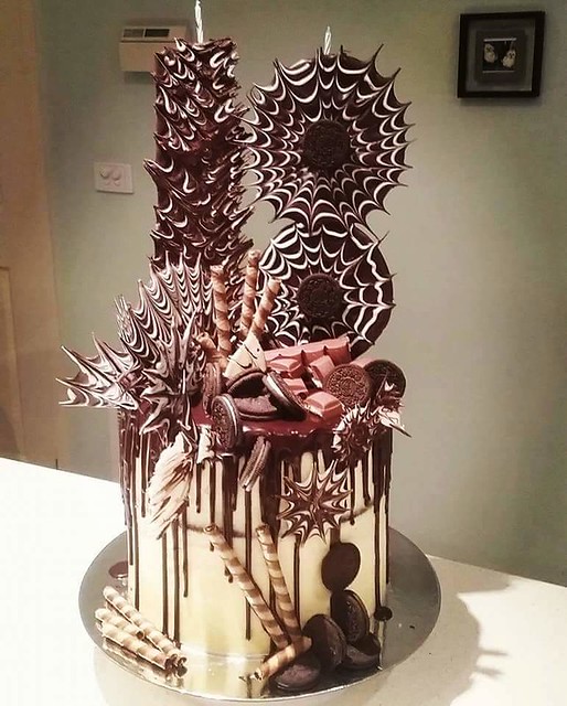 Chocolate Delight Cake by Helen H Hatzaras of Blissful Inspirations - Cakes & Sweets