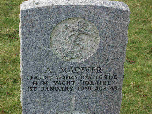 One of about 100 gravestones