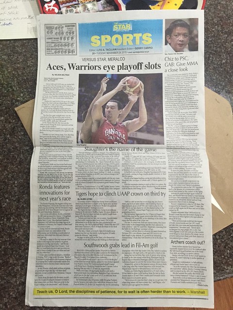 Sports Section, Philippine Star