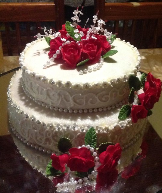 Engagement Cake by Fathma Rabiya Ashik of magic whisks