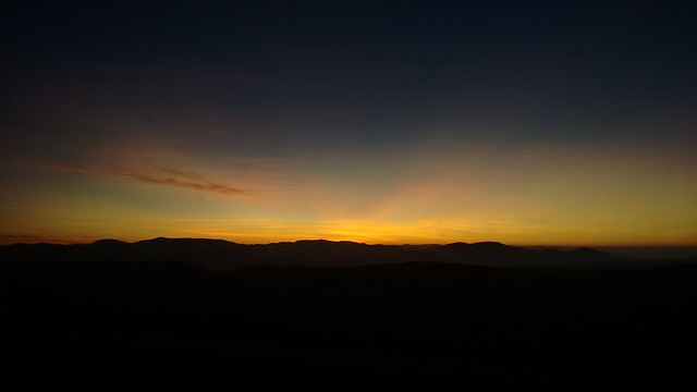 Sunset Over the Desert in Tarapacá, Chile