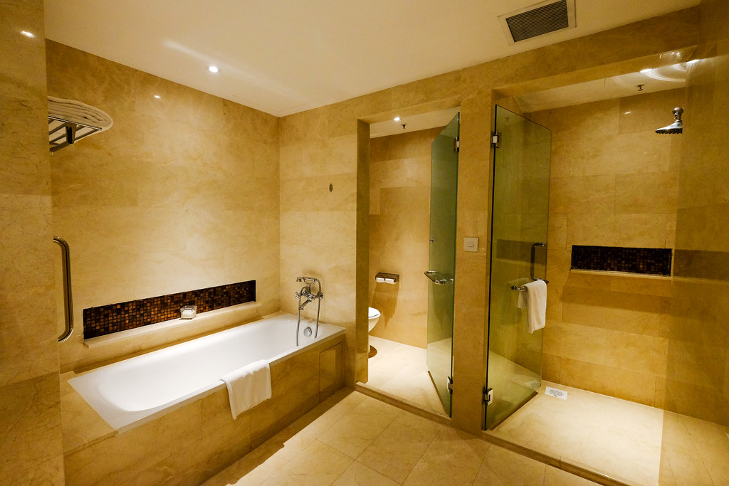 新加坡美爵酒店客房浴缸