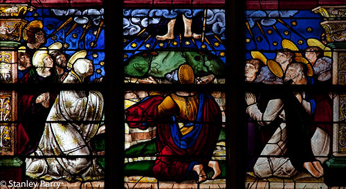 france troyes christ stainedglass ascension aube champagneardenne chavagnes