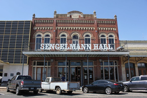 texas historic smalltown schulenburg fayettecounty sengelmannhall