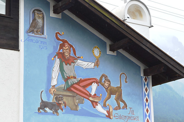 Jester frescoe, Unter Grainau, Germany