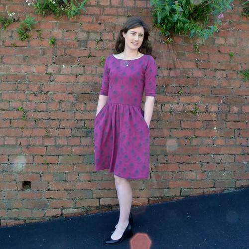 Purple Moneta Dress