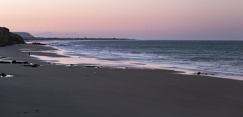 beach spain andalusia atlantic ocean sea sunrise colourful waves walk alone beautiful nature landscape