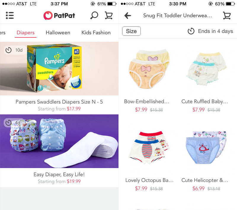 cute & little blog | PatPat Baby Deal Shopping App