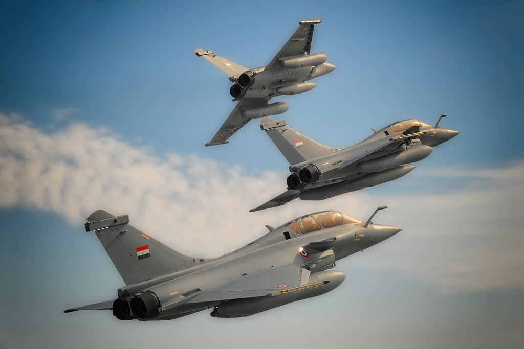 Egyptian Air Force Rafales