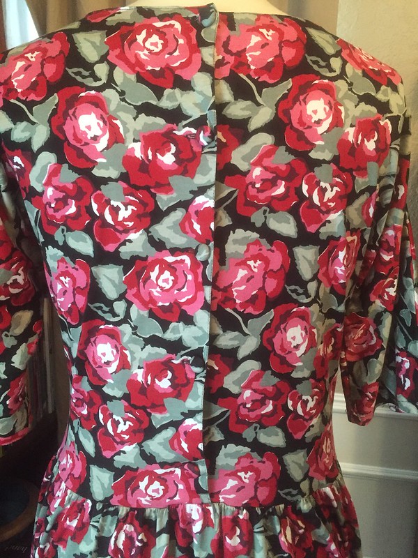 Rose Dress - Before
