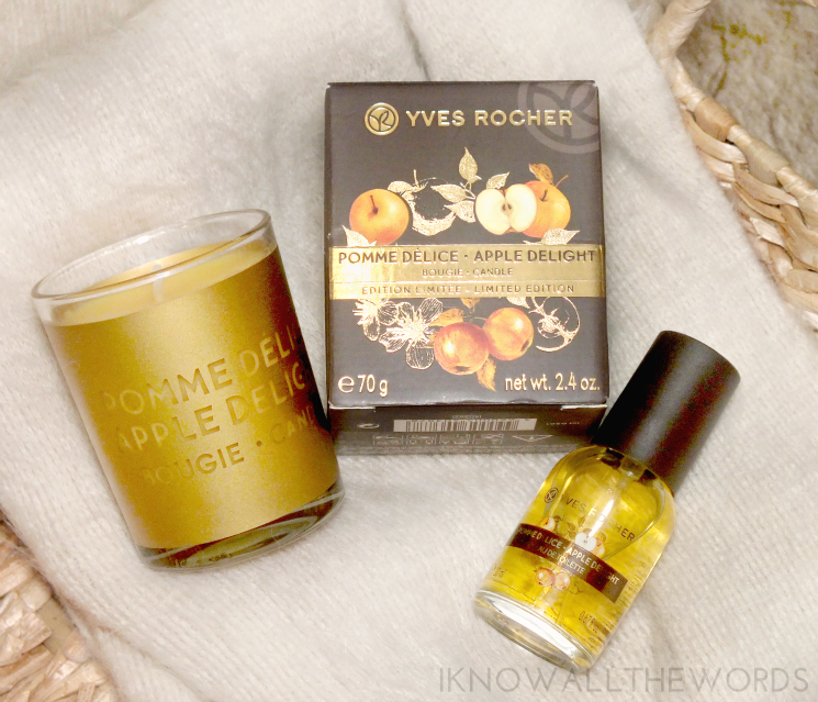 yves rocher holiday 2015 bath and body apple delight