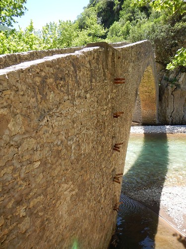 griechenland greece steinbrücke