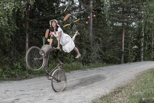old summer apple bicycle norway photoshop shopping dress flat levitation banana peppers groceries tyre specialeffects kongsberg buskerud d810
