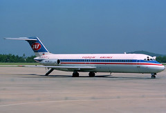 JAT DC-9-32 YU-AJH GRO 29/06/1990