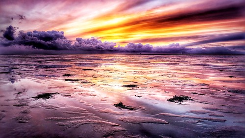 light sunset panorama beach strand sunrise reflections germany licht colours sonnenuntergang sony sonne sonnenaufgang schleswigholstein stpeterording spo emount sonynex alpha6000
