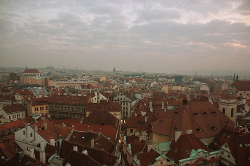 Panorama dalla torre del comune