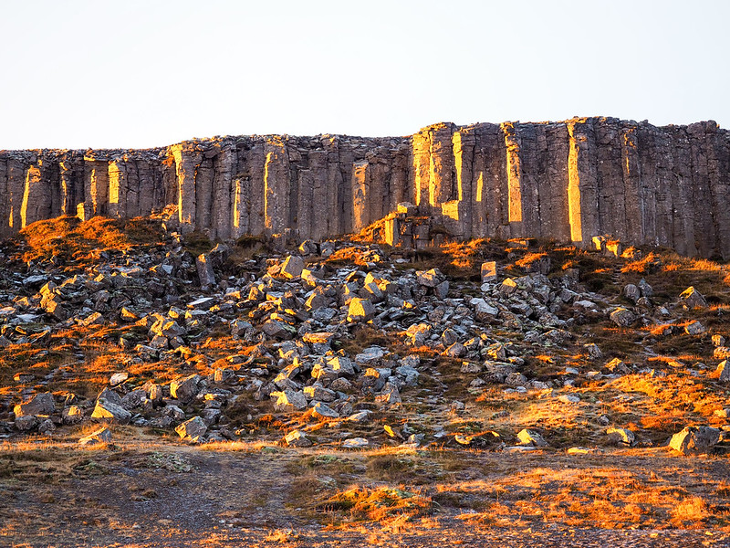 Gerðuberg basalt columns