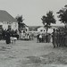 Basarabia, ROMÂNIA (iulie 1941). Slujbă în aer liber într-un sat din Basarabia eliberat de Armata a 4-a Română.