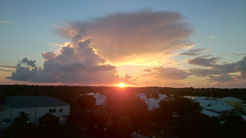 bahamas freeport sunset clouds grandbahama lucaya