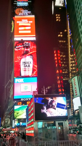 New York Times Square Aug 15 3