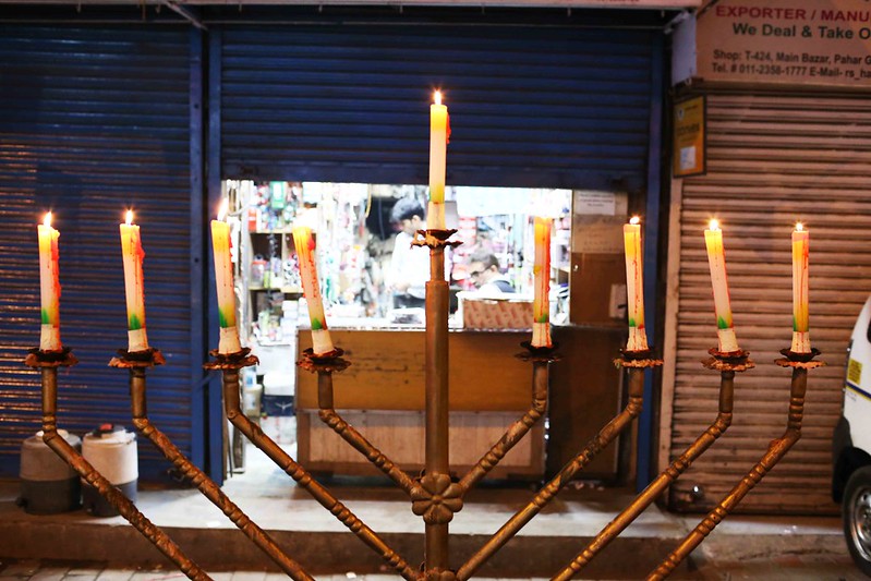 City Faith - Hanukkah Candles, Paharganj