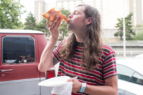 Luke Trimble of Uh Bones Eats Pizza