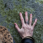 Greenman ring on Bluestones on the Winter Solstice at Stonehenge 2015
