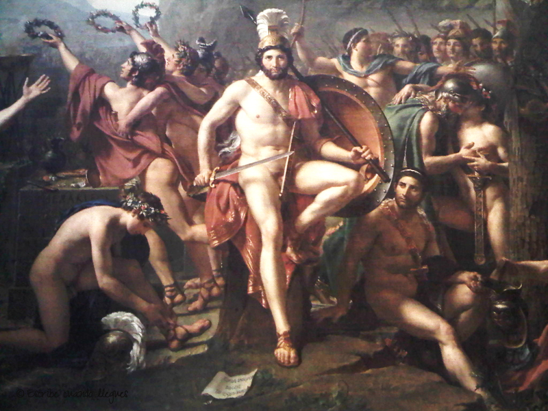 Cuadro de las Termopilas (Jacques-Louis David)