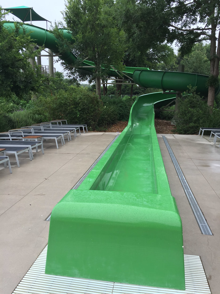 Water slide at Hyatt Hill Country Resort and Spa