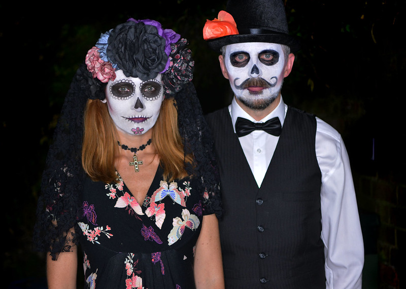 Mexican Day of the Dead Halloween costumes