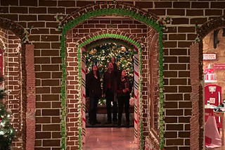 Christmas Holiday 2015 - Fairmont Hotel Gingerbread House hallway