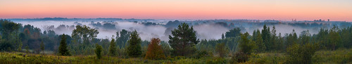 panorama ontario canada fog barn sunrise landscape farm gimp elora wellingtoncounty pilkingtonoverlook grandrivervalley inverhaugh microsoftice oloneo olympusomdem5