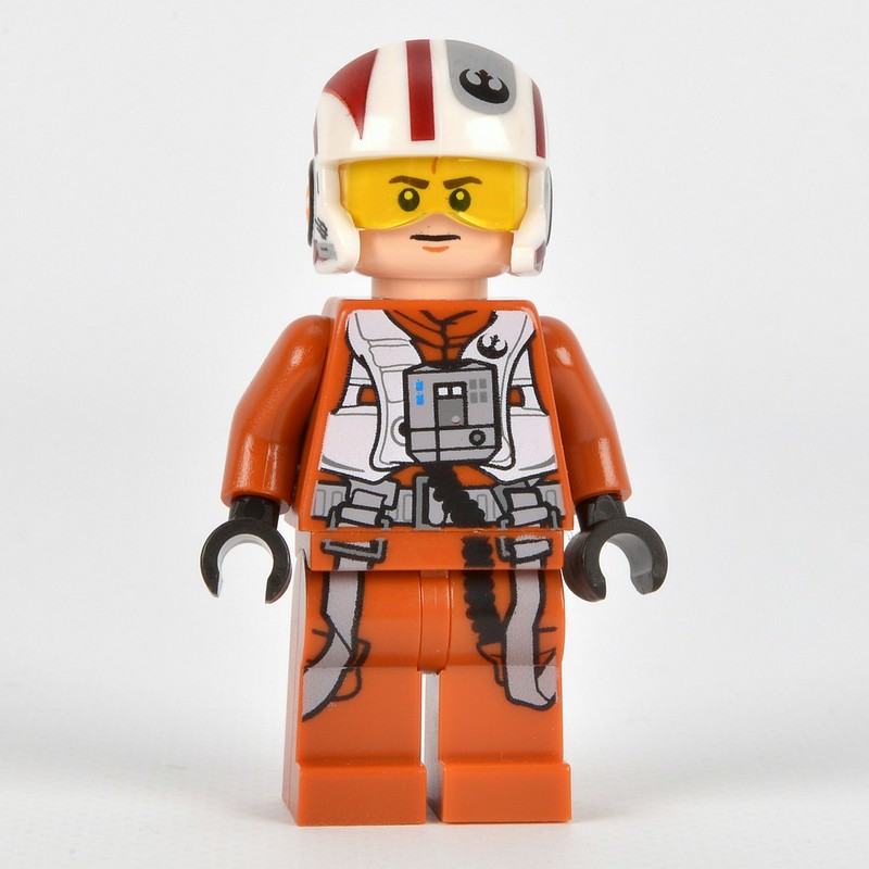 Lego Resistance Ground Crew Head Helmet from set 75102 Star Wars BRAND NEW 
