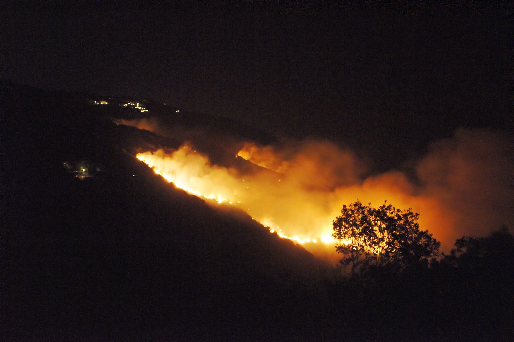 Amalfi coast on fire, VSCOcam