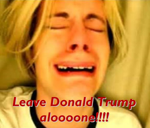 Leave Donald Trump alone