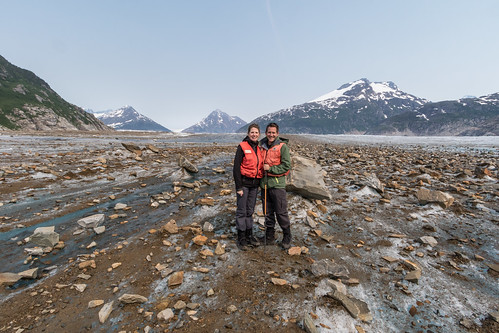 people mountain mike alaska landscape outdoor glacier juneau skagway till morgan moraine meade icefield glacial glaciated medial