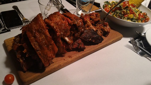 Ribs and Pulled pork