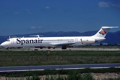Spanair MD-83 EC-GNY BCN 05/07/1997