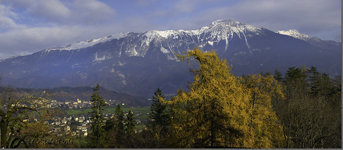 landscape austria paisaje slovenia slovenija montaña bledcastle hochstuhl karavankealpes